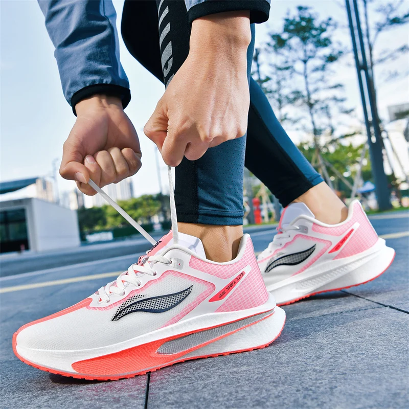 Men Running Shoes Carbon Board Marathon Speciality Sports Breathable Lightweight Women's Comfortable Walking Athletic Sneakers