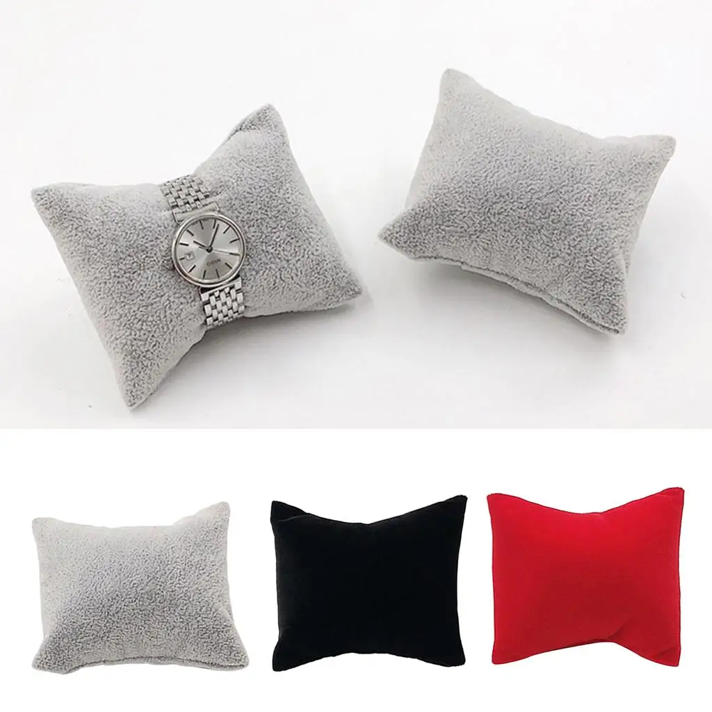 

Jewelry Display Pillow Velvet Bracelets Bangles Watch Cushion 8x7cm