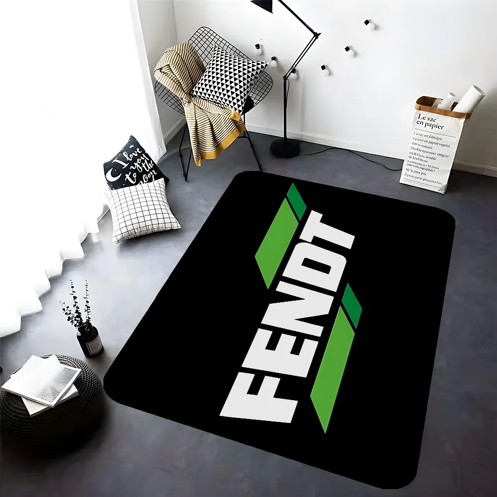 Farming Tractor Fendt Bathroom Mat Kids Room Bedroom Decoration Balcony Anti-Slip Doormat Living Room Bedside Area Rugs