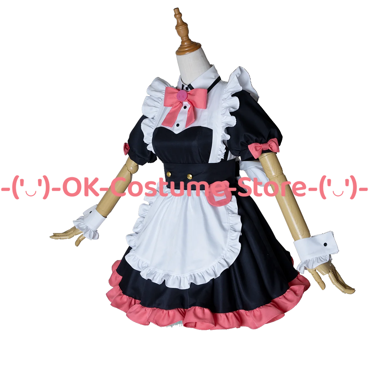 Akiba Maid War Mannen Ranko Wahira Nagomi Yumechi Cosplay Costume Women Kawaii Lolita Maid Dress Uniform Halloween Party Outfit - view 6