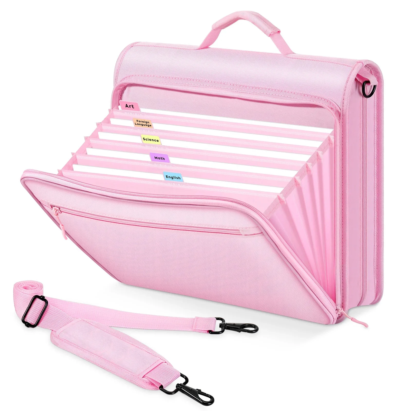 

Студенческая сумка для хранения, сумка для документов, плечевой ремень, водонепроницаемый ремень из ткани Оксфорд, орган с 5 отделениями