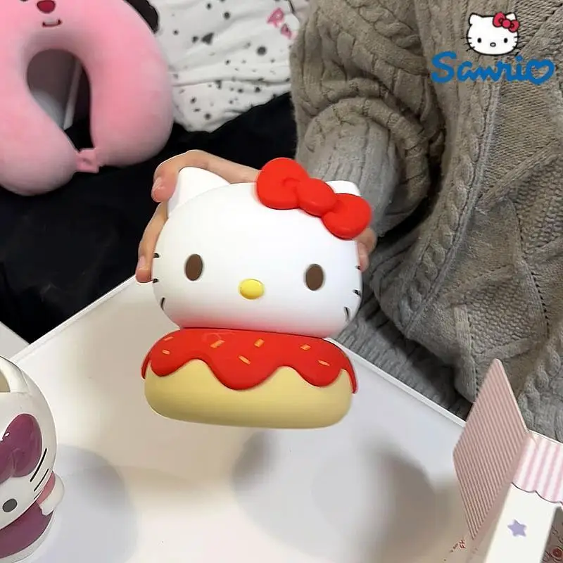 Sanrios Hello Kitty Anime Kawaii Cute Hand Warmer Cartoon Water Injection Hot Water Bag Portable Warm Water Bag Christmas Gift