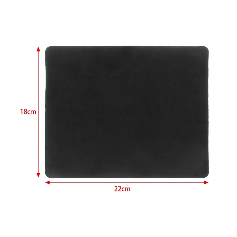 Mỏng Miếng Lót Chuột Mở Rộng Công Thái Thảm Lót Cao Su Chống Trơn Trượt Mousepad Đen Cho Quang Chuột Trackball Thả vận