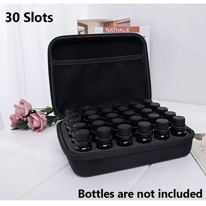 Organizer 120 Case Essential Oil Bottles Storage Polish Carrying Box Perfume Nail Holder Doterra Jars Bag For Portable Travel