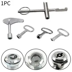 1PC Universal Triangular Key Electric Cabinets Multifunctional Wrench Panel Lock Metro Faucet Valve Switch Door Key Lock