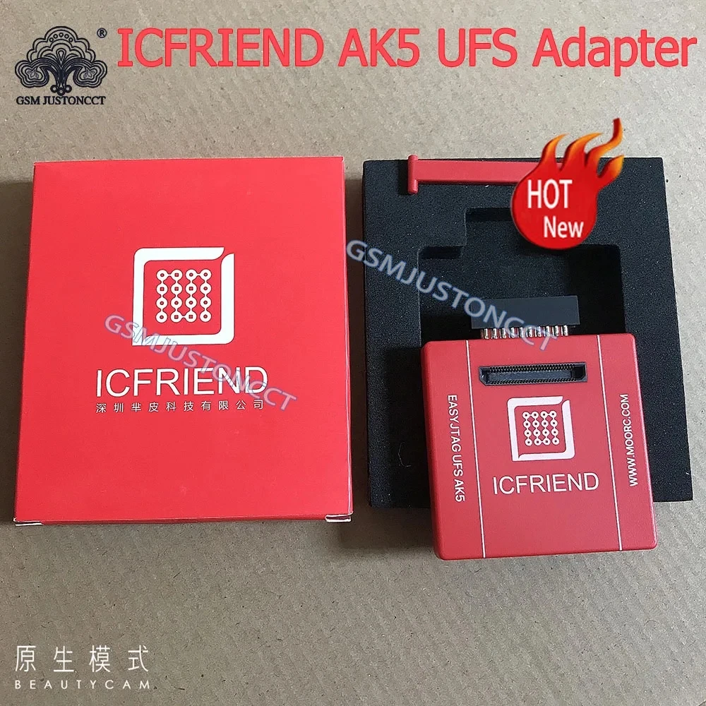 2024 NEW MOORC ICFRIEND AK5 UFS Adapter for Z3X Easy Jtag Plus Box