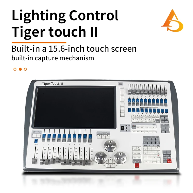 Tiger Touch 2 DMX Stage Light DJ Equipment System V17 Intel i7cpu Tiger Touch ll Console For Disco Party Moving Head Light Pa