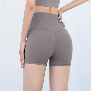 Hohe Taillen -Yoga -Sporthose für Frauen, drei Punkte Hosen, nahtlose Leggings, hohe Elastizitätshosen, Laufen und Fitness 10 Hauptverkäufe nähen Yogamhosen - №4