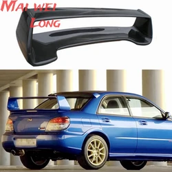For Subaru Impreza WRX STI Style Rear Trunk Spoiler High Quality ABS Material Car Rear Wing Primer Color Spoiler 2002-2007