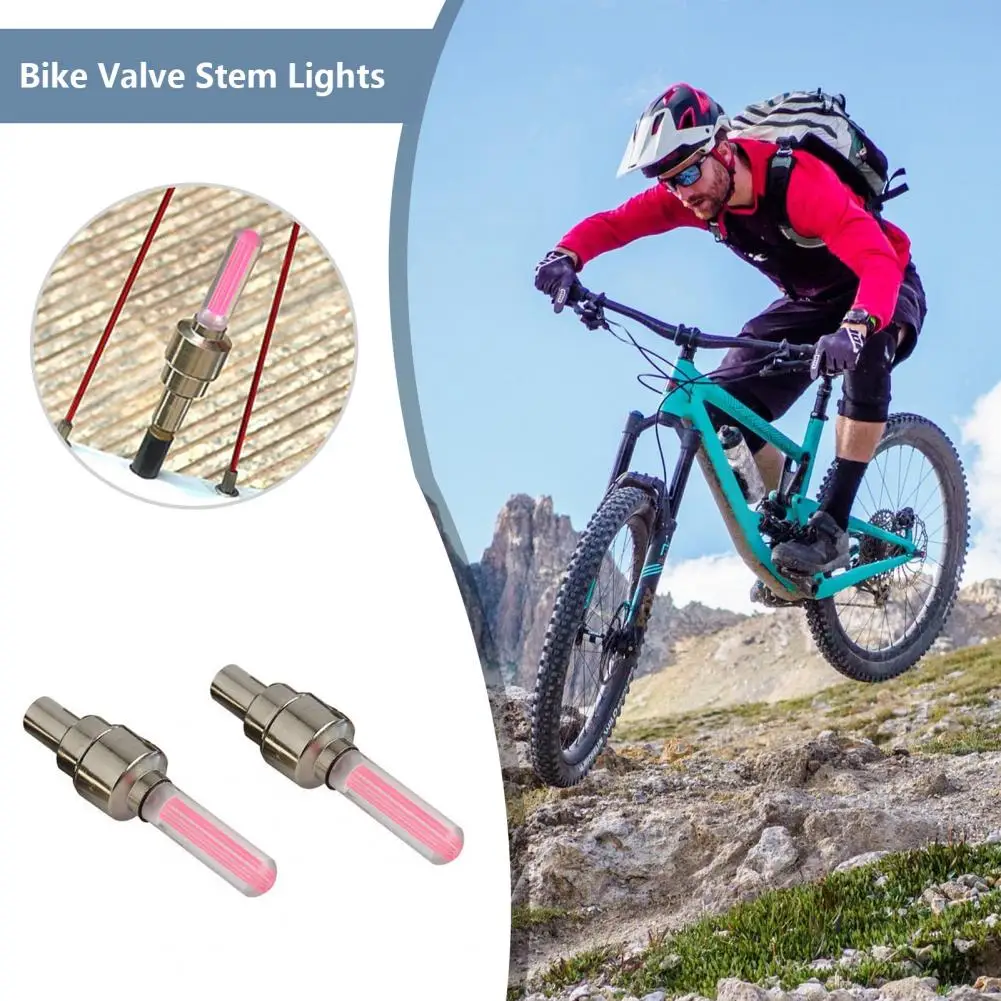 Mini Dirt Bike Stem Lights, Super Bright Led Firefly Valve Stem Lights, Mini Size Set for Universal Installation