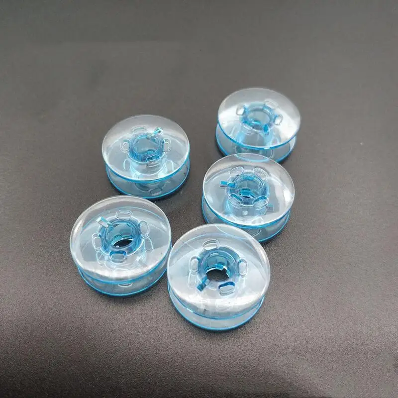 20Pcs Blue Plastic Bobbins Sewing Machine Spools in Bobbin For Pfaff Sewing Machine 1069 6250 6270 Creative 2134 Pfaff #9033P