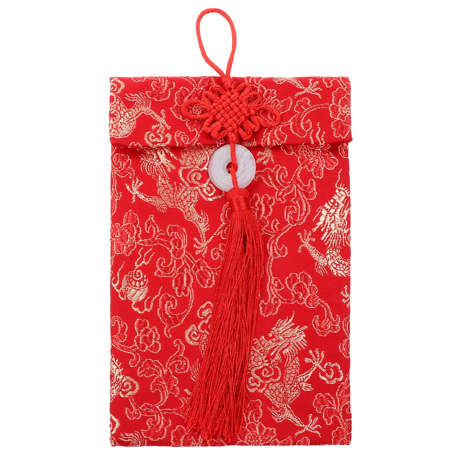 

High-Quality Brocade Red Envelopes Red Packet Gold Stamping Pattern for New Year Festival Gift Money Pouch Party Favor