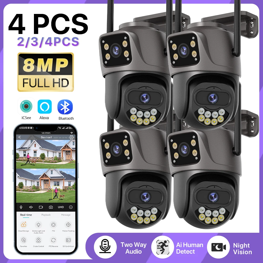 2-3-4pcs-8mp-hd-outdoor-ptz-camera-dual-lens-wifi-camera-auto-tracking-ip66-waterproof-cctv-audio-video-surveillance-icsee