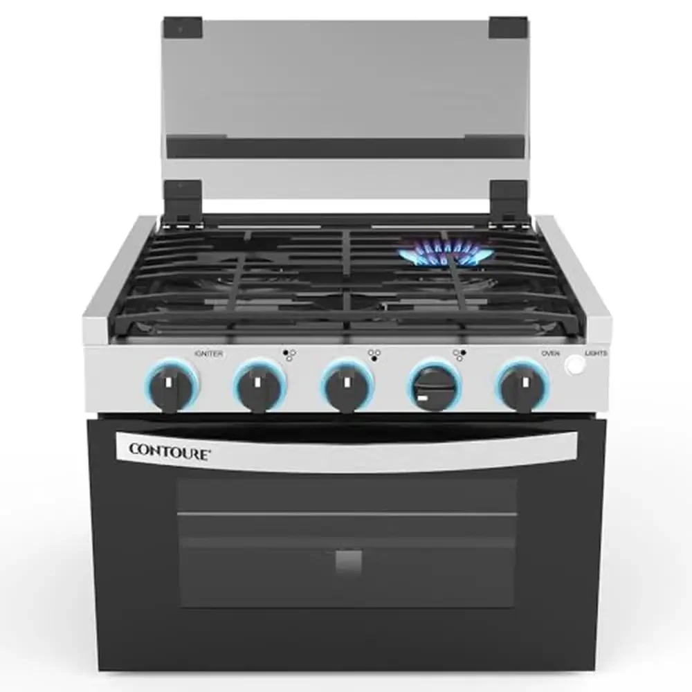 3-Burner Drop-In Gas Range 17