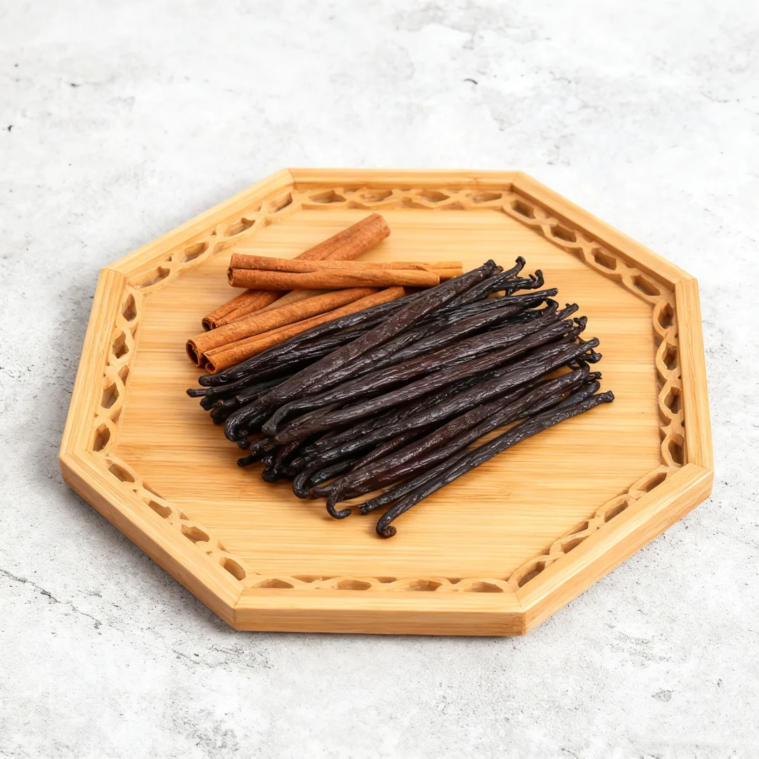 10 pièces de haricots de vanille naturels-13-15cm dosettes d'encens de Madagascar avec arôme pur