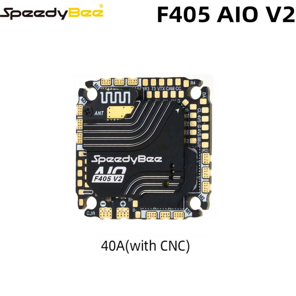 SpeedyBee F405 AIO V2 40A Blue-jay 25.5x25.5 3-6S Flight Control And ESC Integrated Model Aircraft Controller