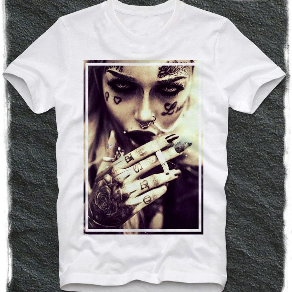 

Arrival fashion T Shirt Hot Sexy Girl Tank Swag Gangster ana Paris Boy Eleven London Men Cotton Tshirt Streetwear Harajuku