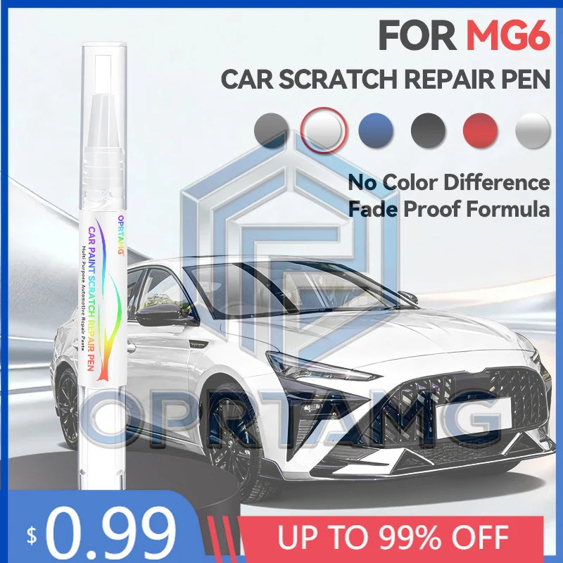

2026 Hot For MG6 Paint Repair Pen Touch Up Scratch Remover DIY Auto Accessories Black Pearl Camden Grey Diamond Red Dover White