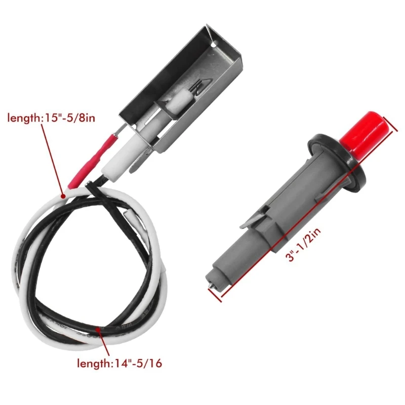 อุปกรณ์ในครัวเครื่องจุดไฟชุดเปลี่ยนปุ่มกดจุดระเบิดสำหรับ E210 700