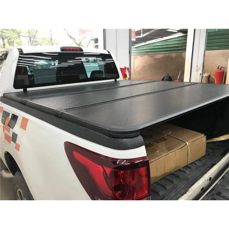 

Legendary Auto Parts Hard Aluminum Alloy Roller Lid Tri-Folding Truck Bed Tonneau Cover for BT-50
