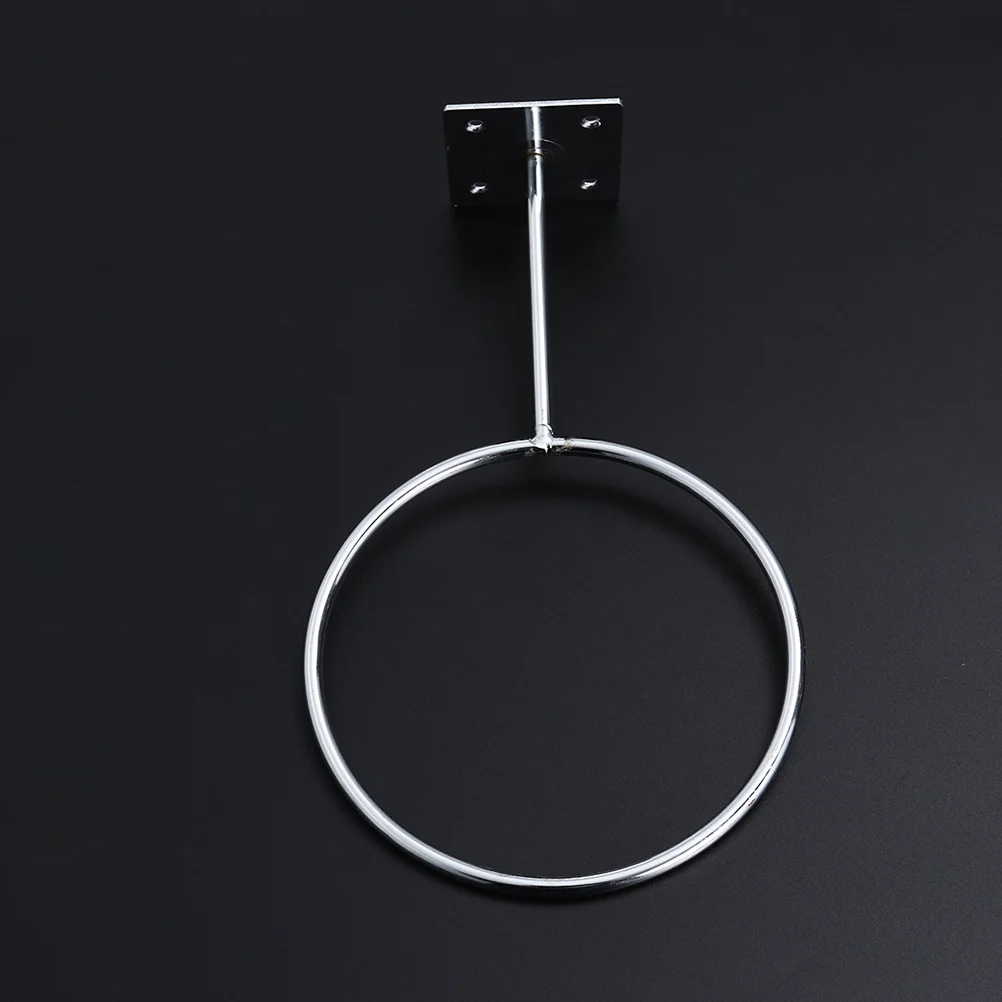 

2Pcs Wall Mount Sports Ball Holder Premium Stainless Steel 14.1cm Diameter Rack for Basketball Volleyball Football Medicine