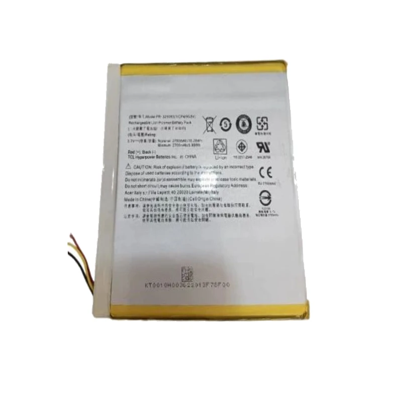 PR-329083 لشركة أيسر Iconia One7 B1-770 بطارية الجهاز اللوحي الجديدة 3.7 فولت 2700 مللي أمبير