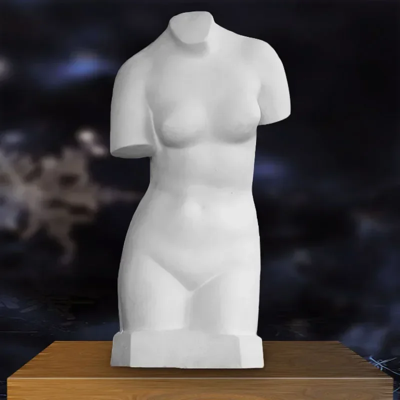 plaster statue 60cm female anatomy torso sketch life still life plaster sculpture teaching aids