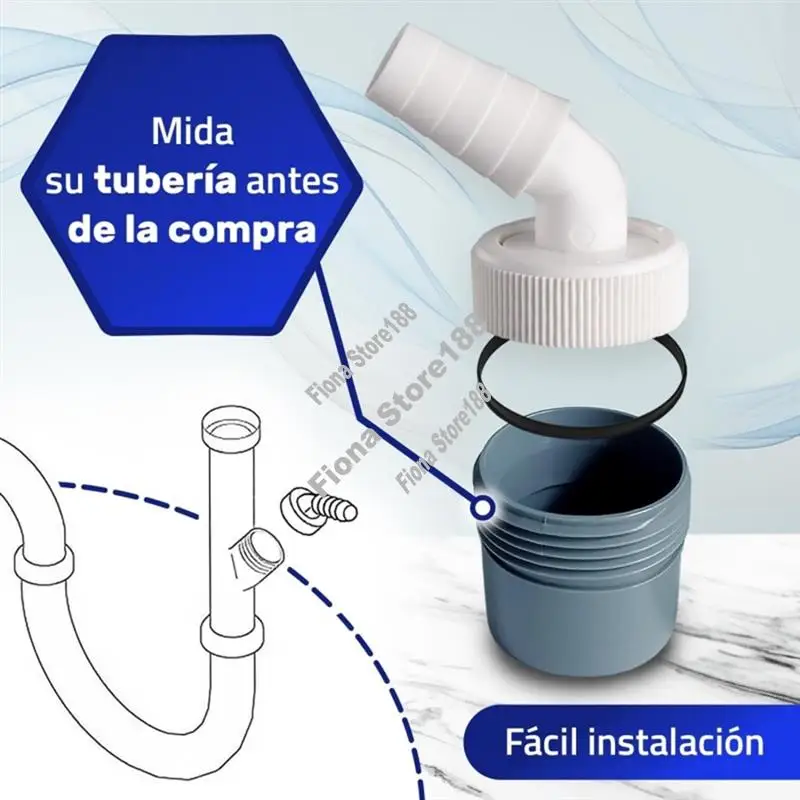 

Сливной адаптер для стиральной машины, диаметр трубы 40 мм, зажим из ПВХ, посудомоечная машина для крупной бытовой техники