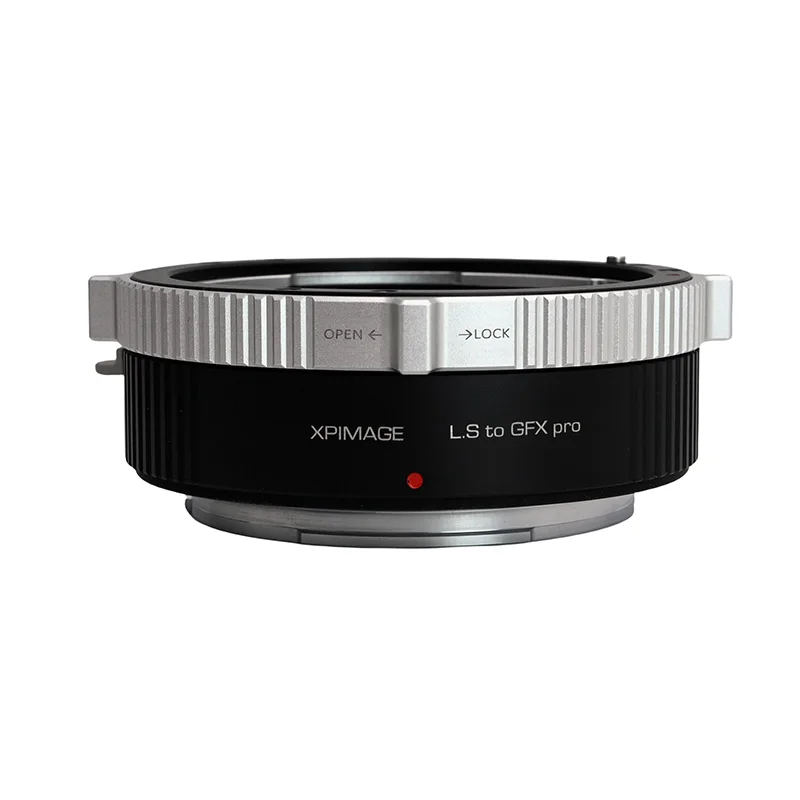 XPimage LS-GFX Manual Focus Lens Lock Adapter for Leica S Lens to Fujifilm GFX Mount Camera GFX100S/GFX100II/GFX100/GFX50SII/50S