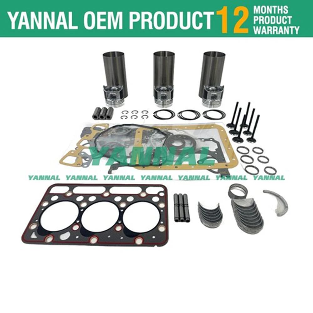 

High-Quality Rebuild Overhaul Kit Suitable for Kubota Engine Part D1462