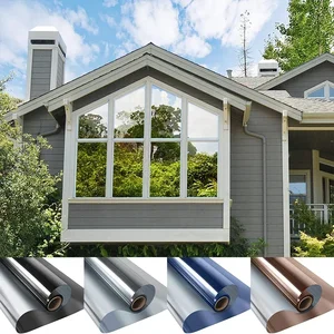 فينيل لاصق عاكس للأشعة فوق البنفسجية لنافذة السيارة ، فيلم الخصوصية ، قفل ثابت ، اتجاه واحد أثناء النهار أفضل 8 مبيعات فيلم دش زجاجي - رقم 4