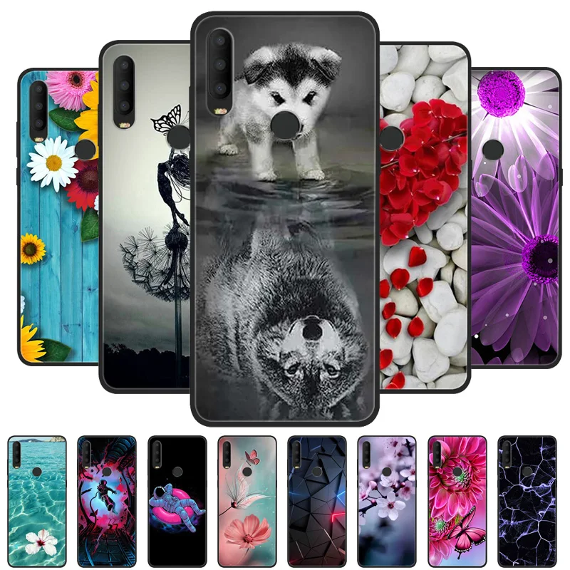 For Alcatel 3X 2019 Case Cover Wolf Cat Animals Silicone Soft Back Cases For Alcatel 3X 3 X X3 2019 Phone Case 3X2019 5048Y Capa