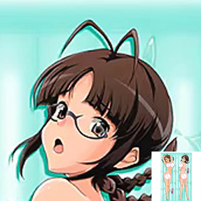 

Anime Pillow Cover Dakimakura Ritsuko Akizuki 2 Side Printed Hugging Body Pillowcase Cushion Cover Bedding Decor