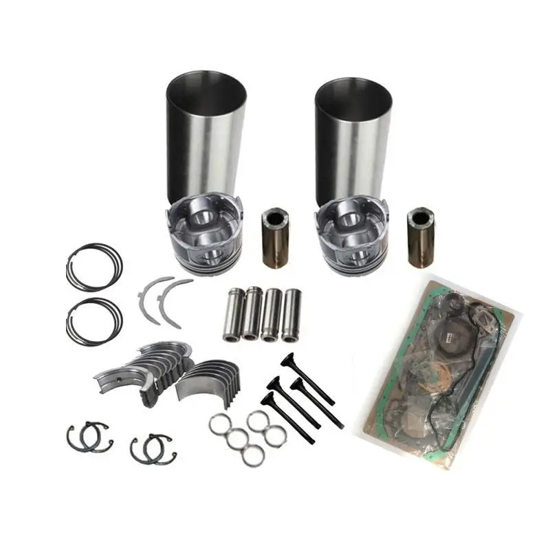 Kit di ricostruzione revisione TLF per set guarnizioni anello pistone parti di riparazione motore ISUZU 2AB1
