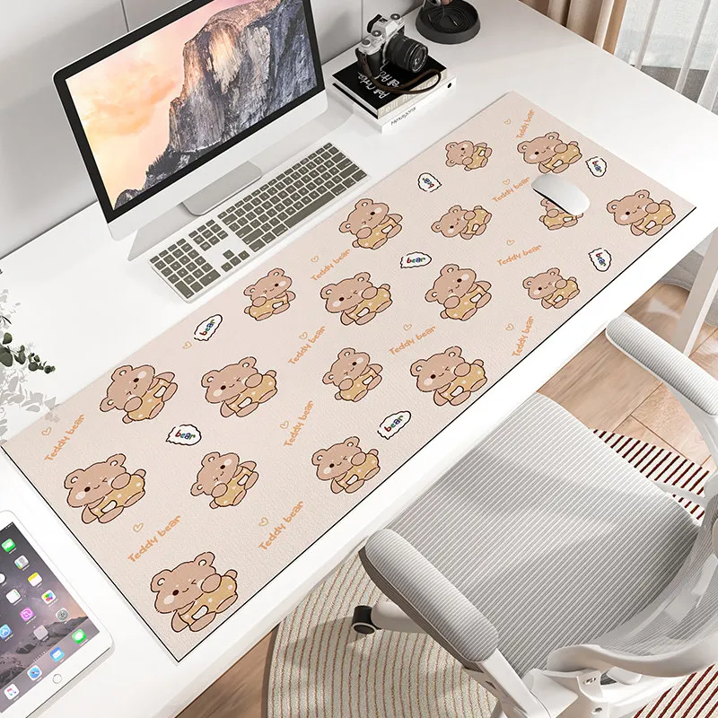 

Large stain-resistant shortcut mouse pad office table mat natural rubber non-slip heat