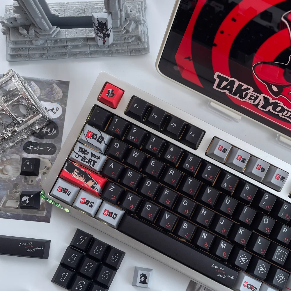 ペルソナ5 キーキャップセット PBT 142key ゲーミング