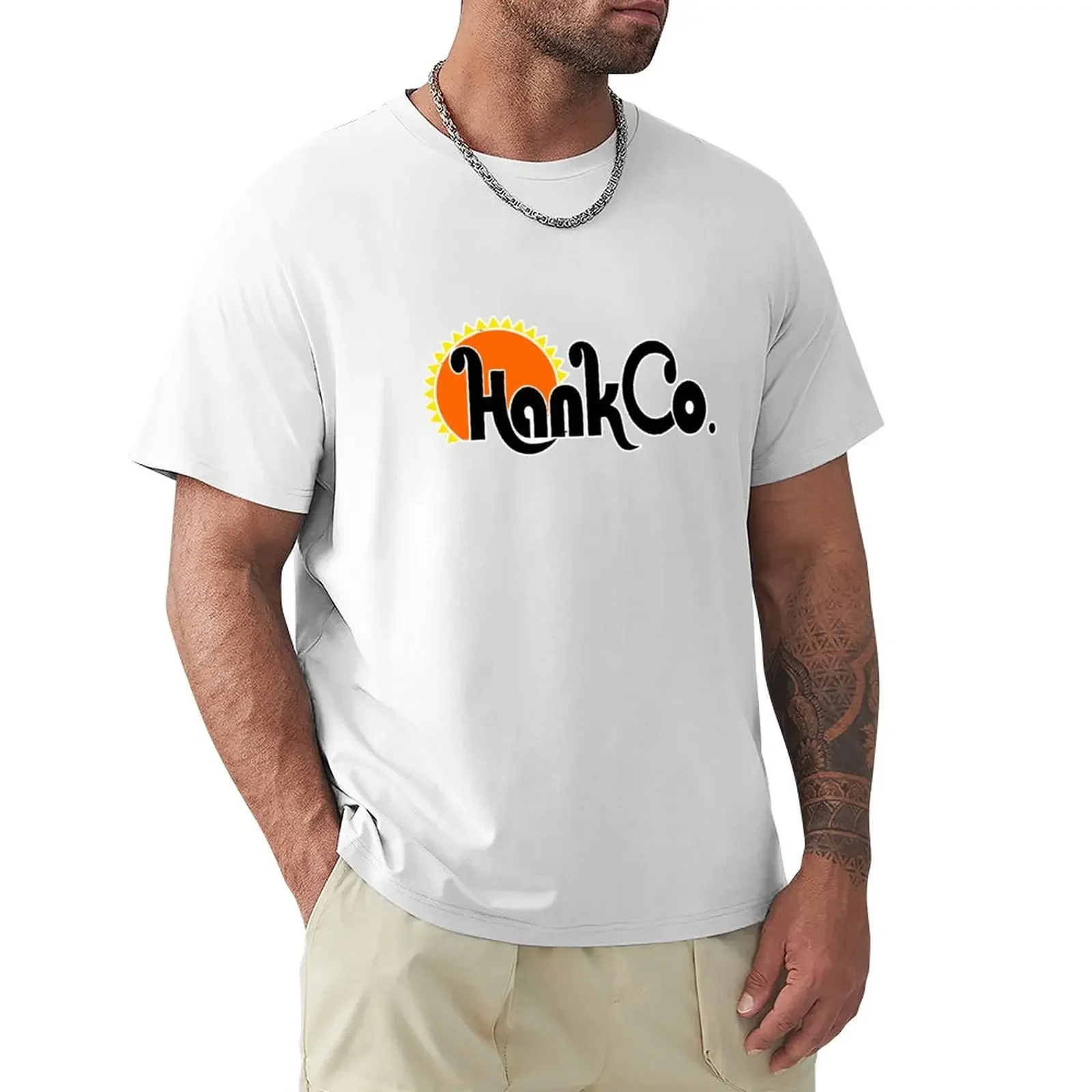 

Hank Co T-Shirt boys animal print anime tops workout shirts for men