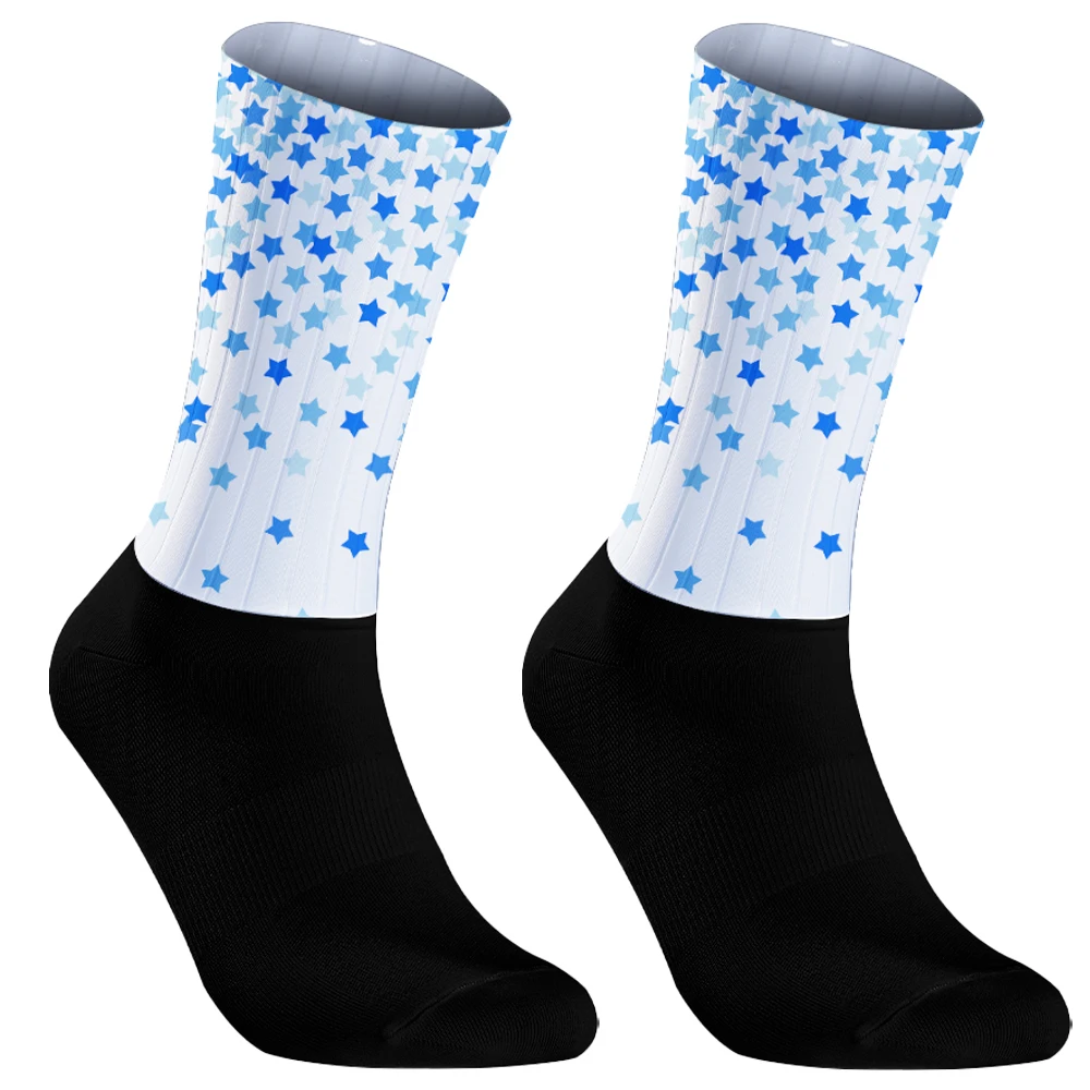 1 pairs of  cycling anti-skid sports socks and football socks Love Cycling socks