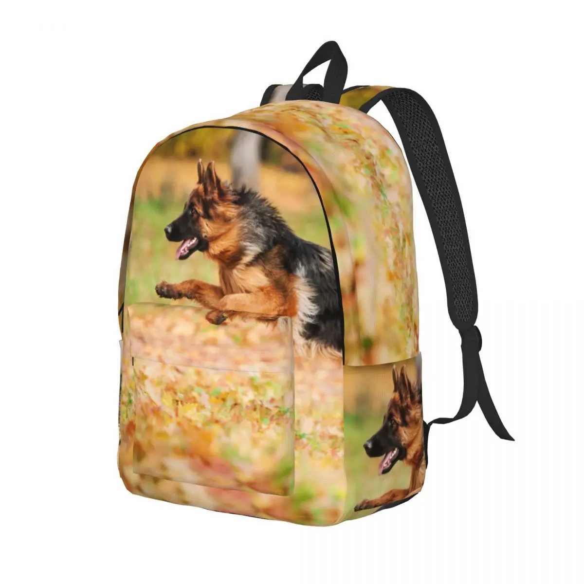 Mochila informal de Pastor Alemán para hombre y mujer, bolso de hombro para ordenador portátil, regalo de trabajo de escuela secundaria, Animal, amante de los perros