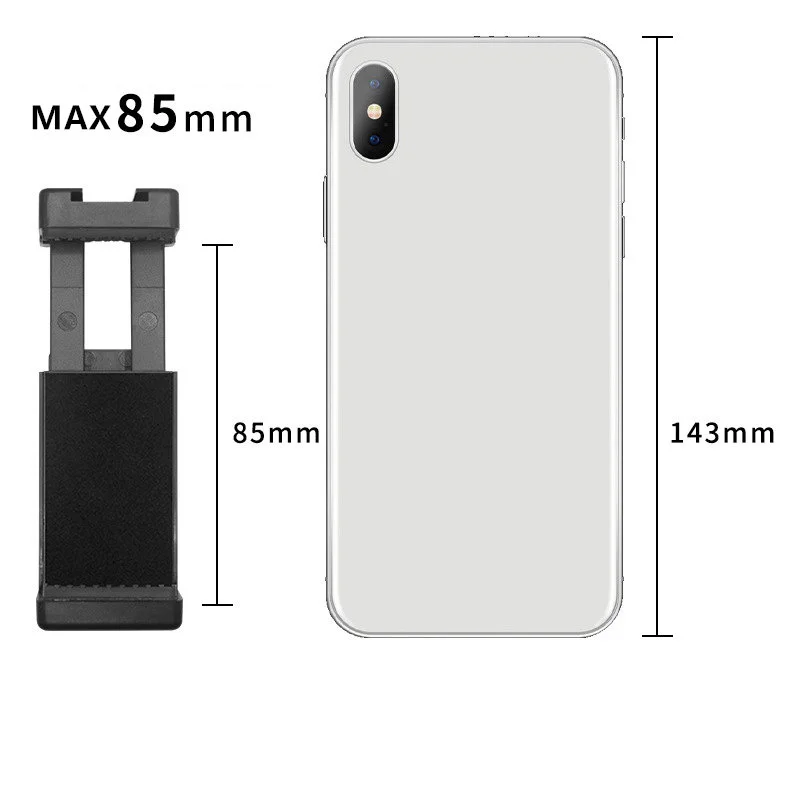 Универсальный штатив для планшета, держатель для телефона, зажим для заполнения света, селфи-Палка для IPhone, Android смартфонов