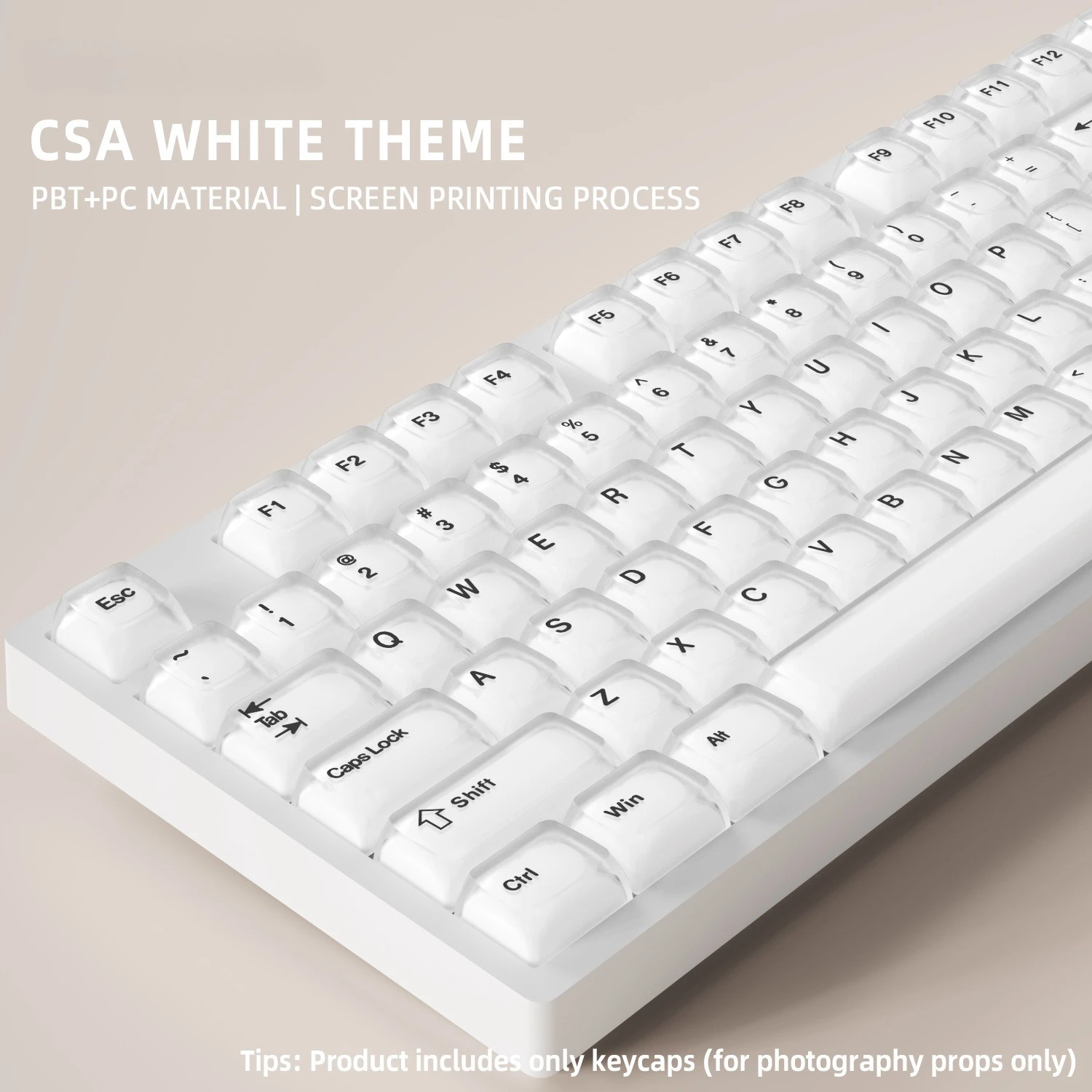 Crystal Keycaps Mechanical Keyboard Jelly Keycaps with Customizable Foundation Liquid Design CSA Height Key Caps Keyboard DIY