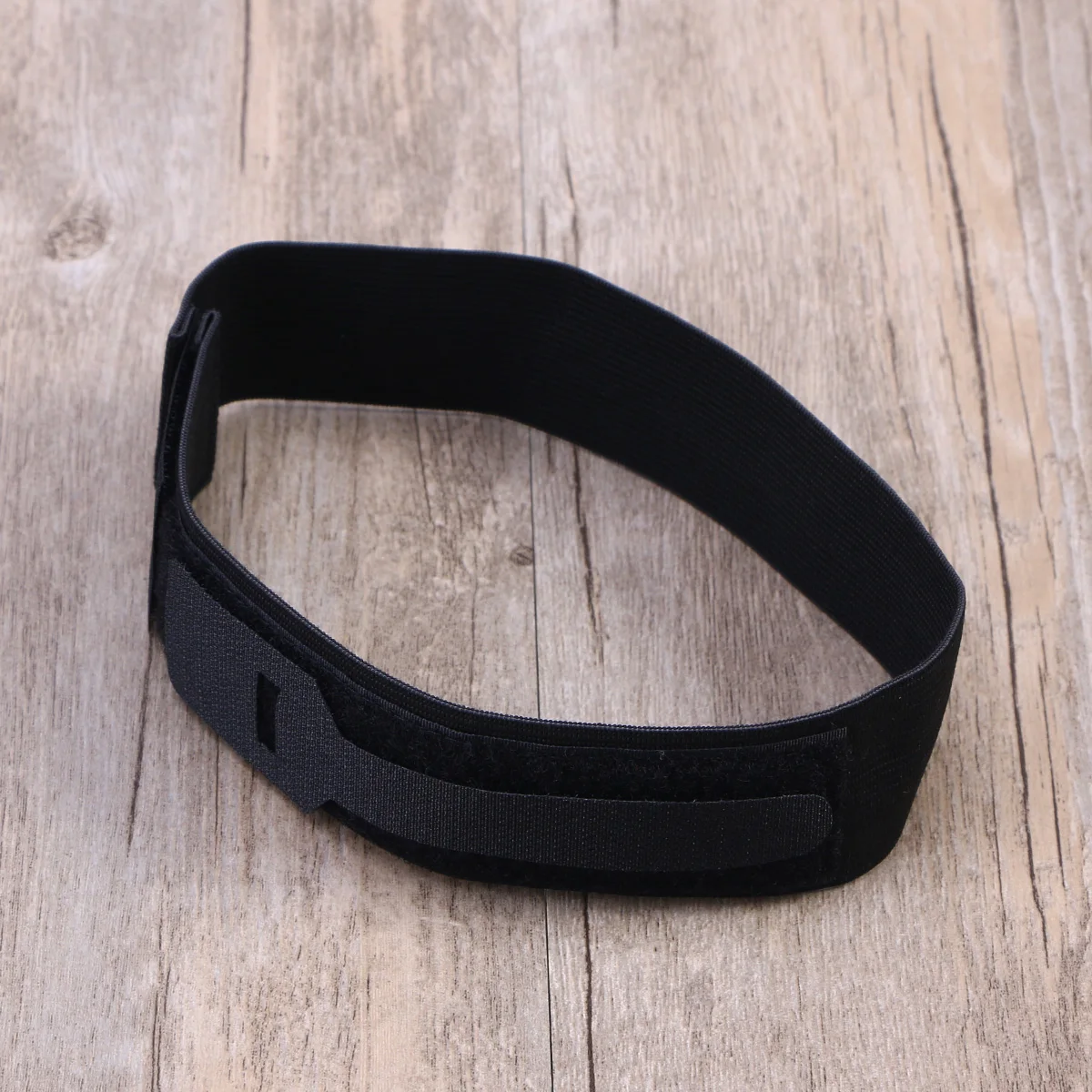 

Catheter Leg Strap Elastic Adjustable Hook and Loop Closure Universal Catheter Securement Loop (Black)