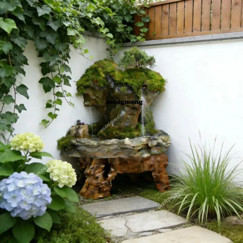 Stones for gardens, courtyards, fish tanks, and bonsai. Custom rockery and flowing water landscape stones