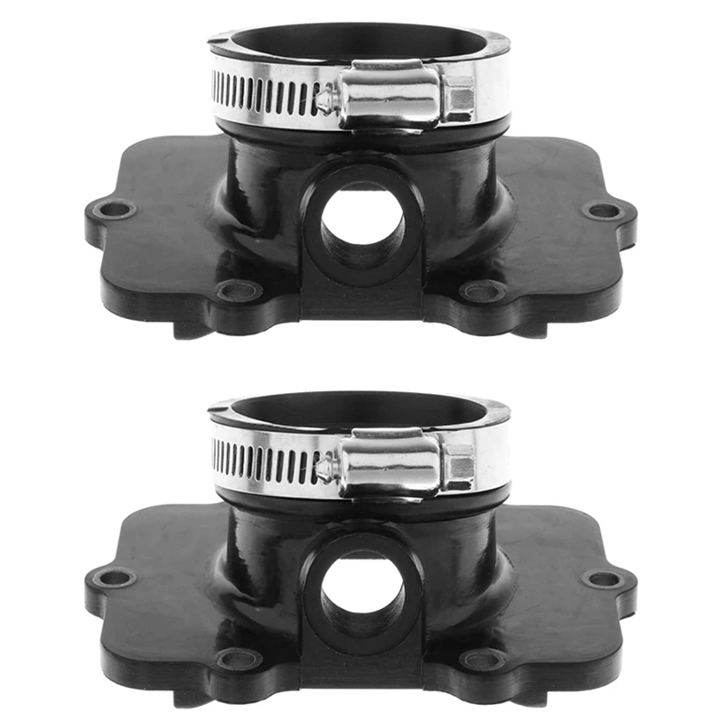 2X 420867805 Carburetor Intake Manifold Boot For SKI DOO MXZ Summit Formula Deluxe Grand Touring 600 1999 - 2000