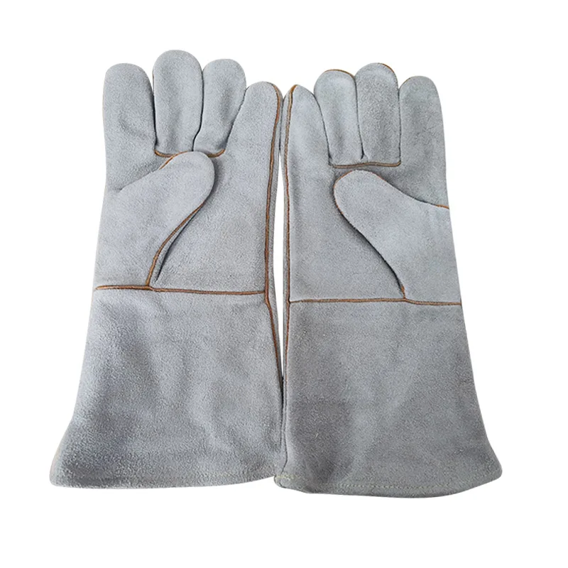 Electric welding work gloves touch screen breathable wear-resistant anti slip outdoor gardening labor protection gloves construc