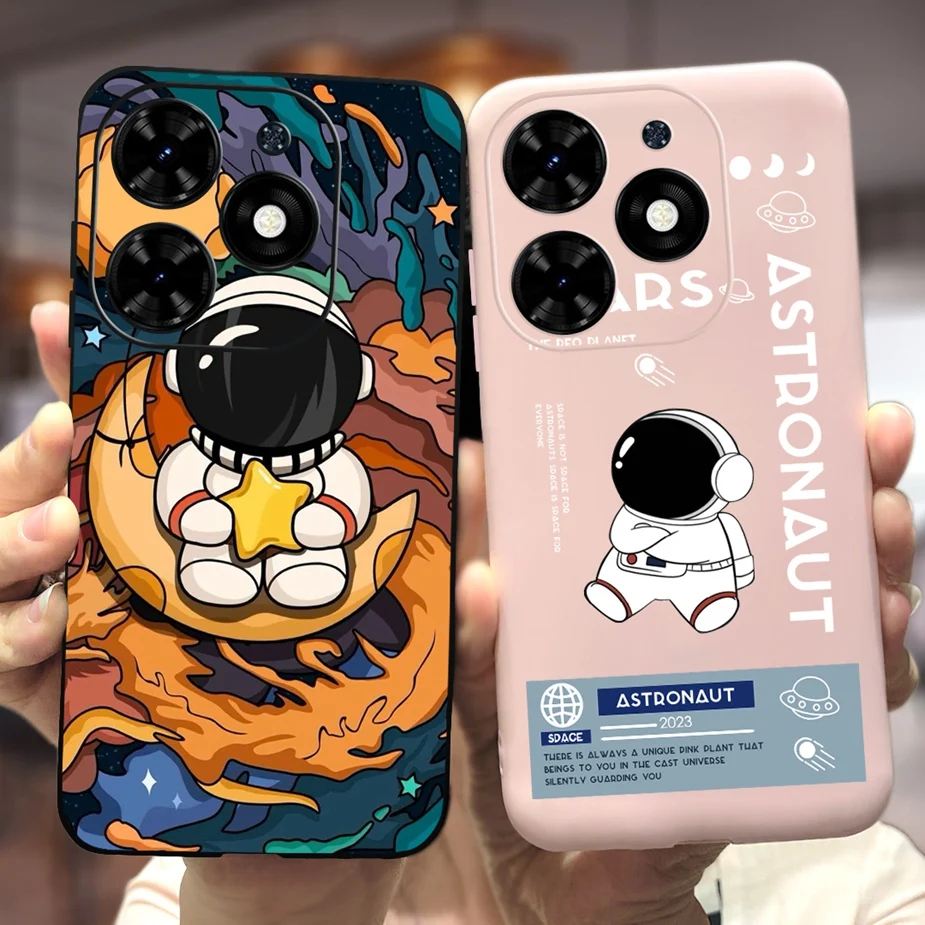 For Infinix Hot 40 Pro Case Hot40 X6836 X6837 Cute Fashion Cartoon Cover Soft TPU Phone Case For Infinix Hot 40i Hot40 Pro Shell