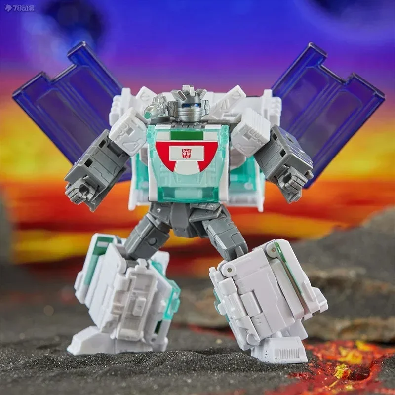 Em estoque hasbro transformadores legado origem unida wheeljack voyager classe figura de ação robô anime modelo brinquedos crianças presentes