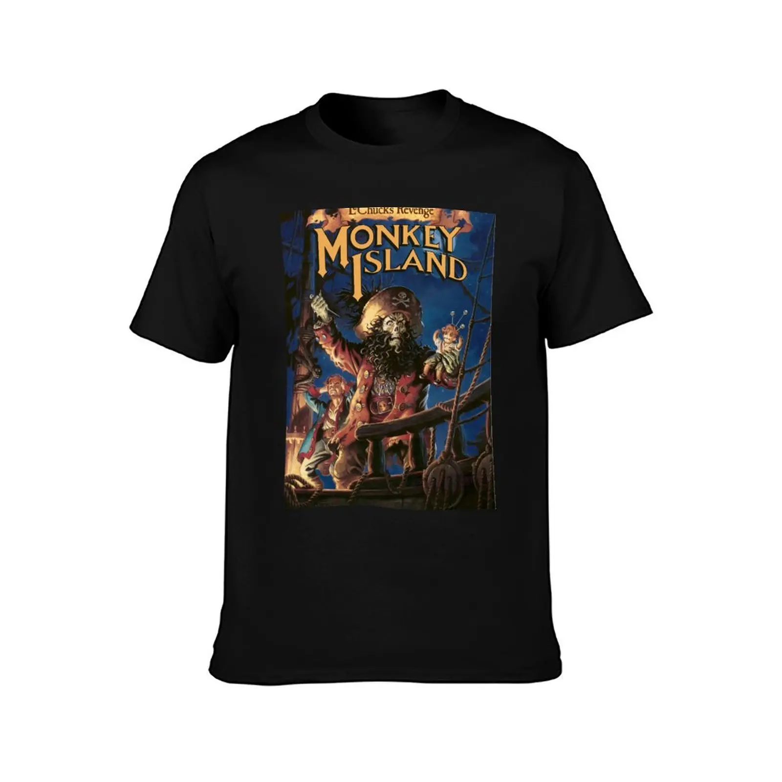 MONKEY ISLAND 2: LECHUCK'S REVENGE T-Shirt cotton t shirts high quality T-Shirt