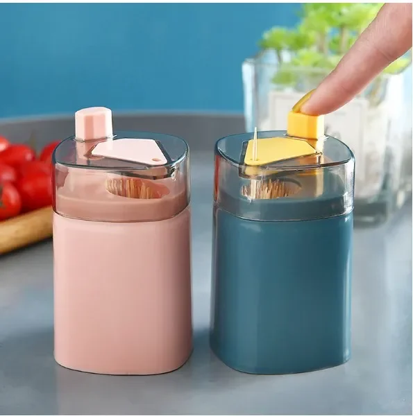 Cute Little Bird Toothpick Container Automatic Toothpick Dispenser Toothpick Holder Home Decor Table Decoration Table Accessorys