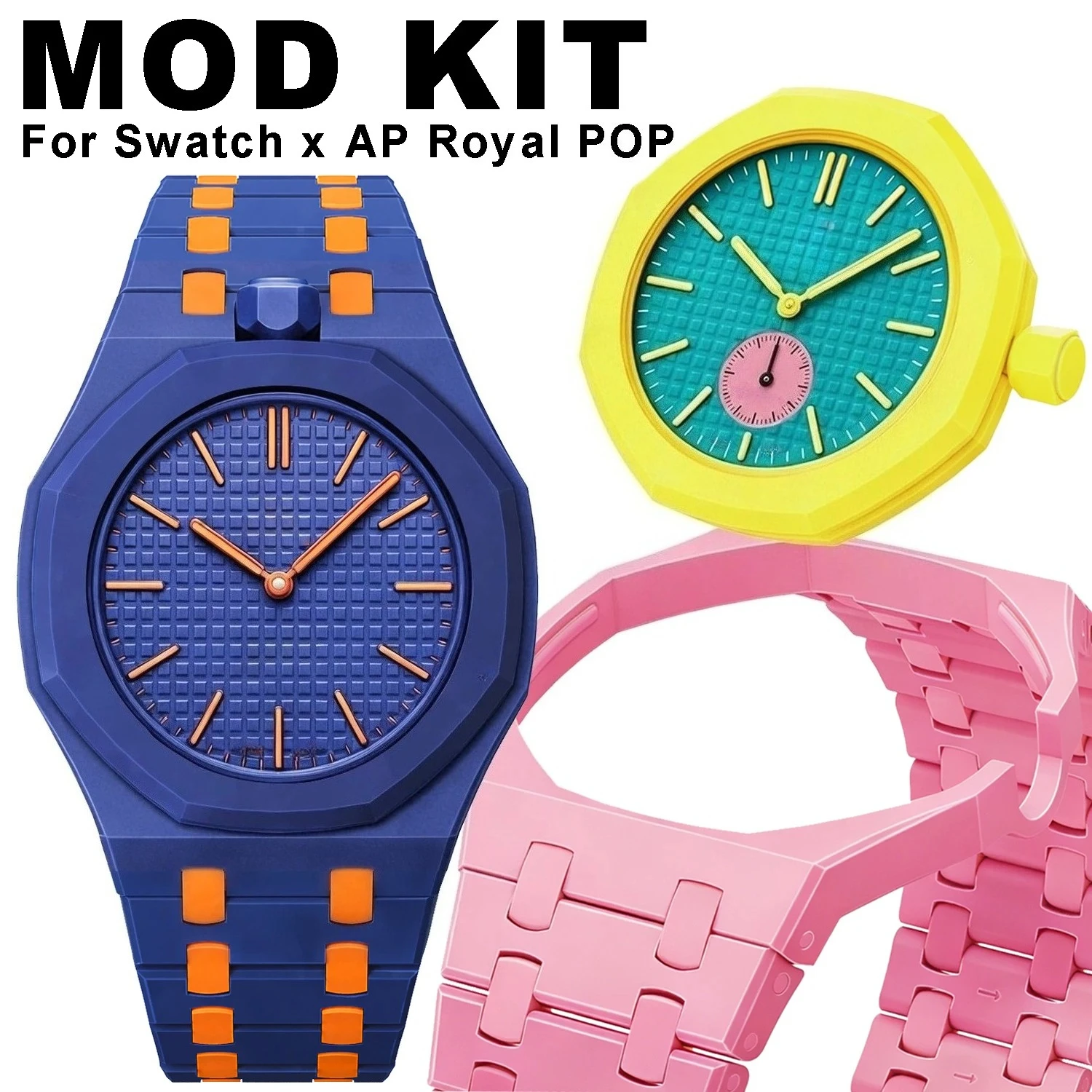 Ceramic Modification Kit For Swatch x AP Royal POP Biomaterials